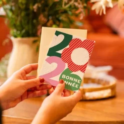 Carte à planter 2026 « 2026 bonne année »