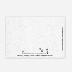 Carte à planter - bon rétablissement