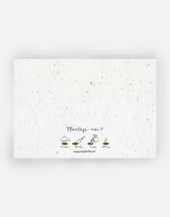 Carte à planter fête des gens qu'on aime