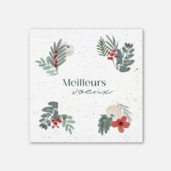 Carte à planter - meilleurs vœux