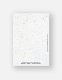 Carte à planter - tendres pensées