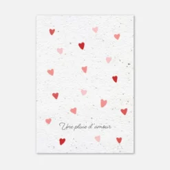 Carte à planter - une pluie d'amour
