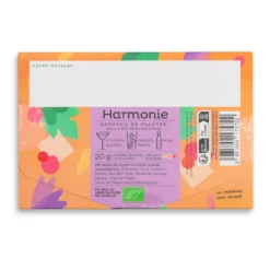 Carte postale infusion Harmonie