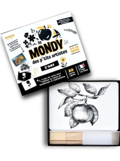 20 cartes contrastées en noir & blanc