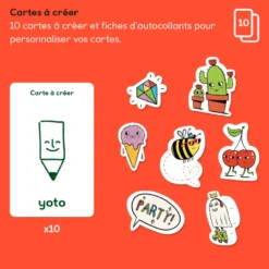 Cartes à créer - pack de 10
