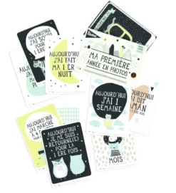 Cartes photos 'ma première année'