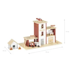 Caserne pinolino rouge