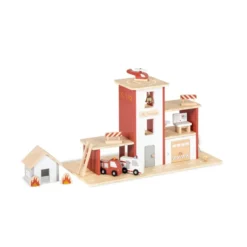 Caserne pinolino rouge