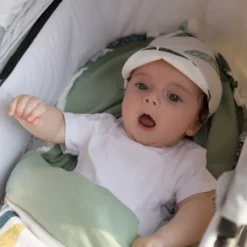 Casquette bandana bébé en bambou elodie