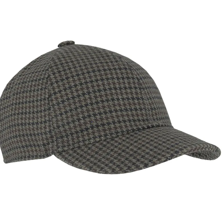 Casquette carreaux laine