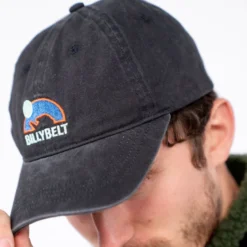 Casquette en coton anthracite