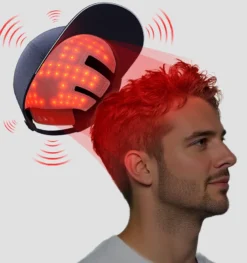 Casquette photothérapie pour cheveux