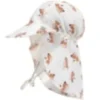 Casquette protège nuque anti-uv ice cream et chien (3-6 mois)
