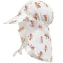 Casquette protège nuque anti-uv ice cream et chien (3-6 mois)