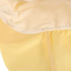Casquette protège nuque anti-uv jaune pâle (7-12 mois)