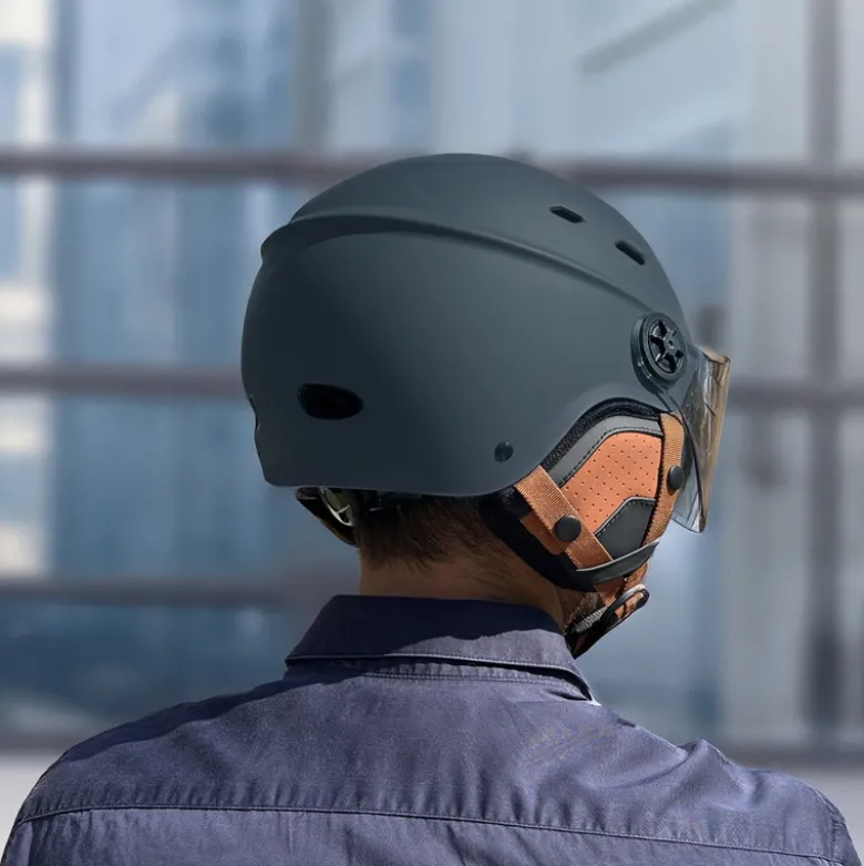 Casque vélo, taille l - bleu marine