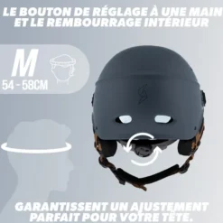 Casque vélo, taille m - bleu marine