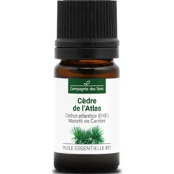 Cèdre de l'atlas - huile essentielle bio - 5ml garantie chromacert® - chémotypée