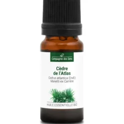 Cèdre de l'atlas - huile essentielle bio - 10ml garantie chromacert® - chémotypé