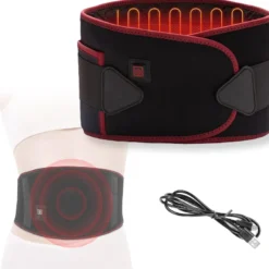 Ceinture lombaire chauffante batterie 5000 mah soulage le dos