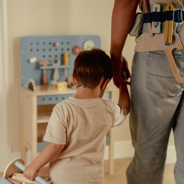 Ceinture à outils en bois fsc