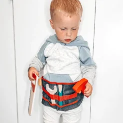 Ceinture à outils rouge pour enfants