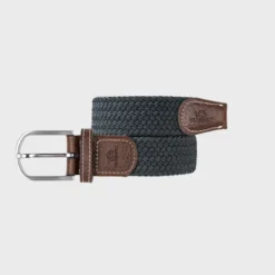 Ceinture tressée gris flanelle - t2