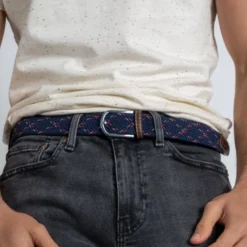 Ceinture tressée oxford - t1