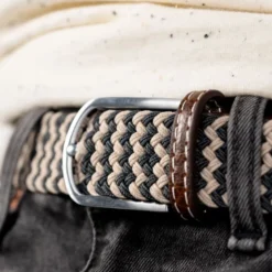 Ceinture tressée panama - t1