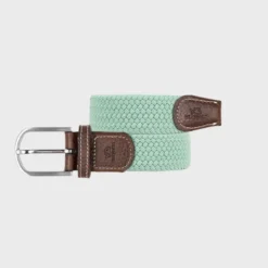 Ceinture tressée vert d'eau - t2