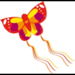 Cerf volant papillon