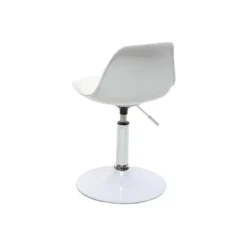 Chaise de bureau enfant blanche steevy