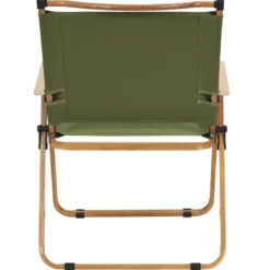 Chaise de camping verte