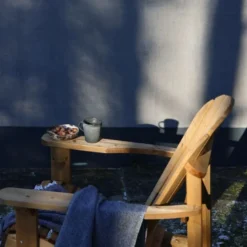 Chaise de jardin adirondack – brun
