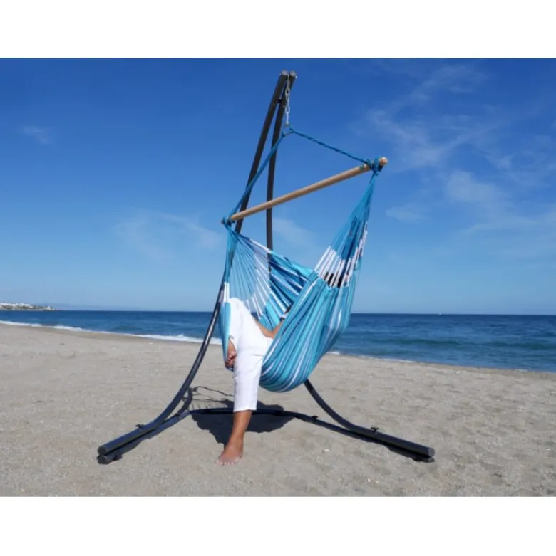 Chaise hamac avec support malaga xl luna