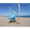 Chaise hamac malaga xl avec pied en bois