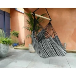 Chaise hamac poligono noir xl