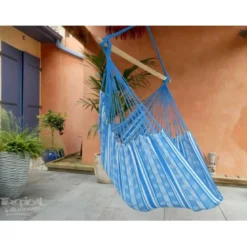 Chaise hamac poligono turquoise xl