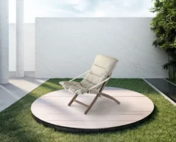 Chaise linda soft blanc beige
