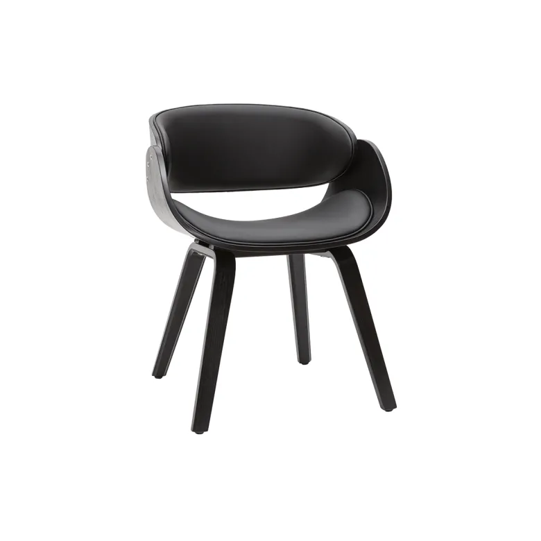 Chaise noire bent