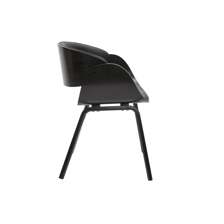 Chaise noire bent