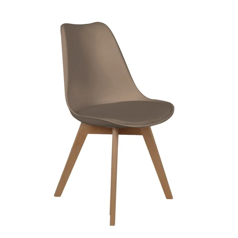 Chaise scandinave taupe