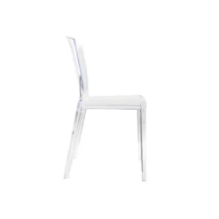 Chaises transparentes empilables intérieur - extérieur (lot de 2) island