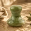 Champi gua sha masseur visage jade vert