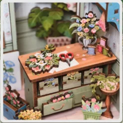 Champs-élysées florist - maquette booknook serre-livre