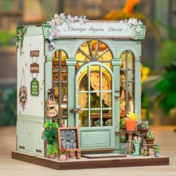 Champs-élysées florist - maquette booknook serre-livre