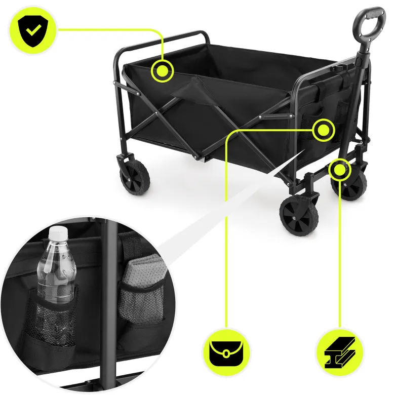 Chariot de transport pliable HyperMotion 80 L
