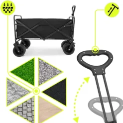 Chariot de transport pliable HyperMotion 100 L