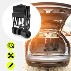 Chariot de transport pliable HyperMotion 100 L