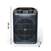 Chauffage soufflant 2000w gris rowenta so2351f0